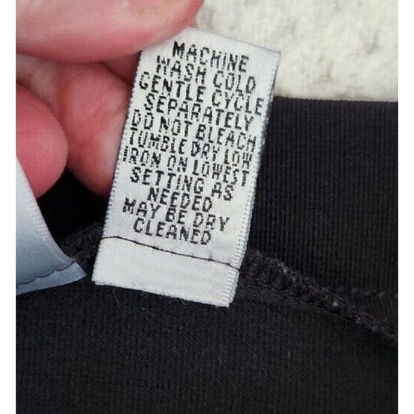 Chicos Design Pants Womens Size S (1) Black Pull On‎ Stretch Casual Fit Wide Leg - Picture 8 of 8